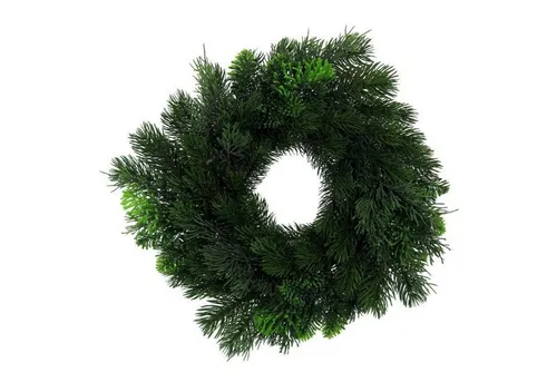 Winterliche Kunstpflanze Künstlicher Mix Tannenkranz 30 cm, Fuchs Versand 24/7