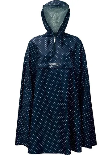 PRO-X elements Damen Regenponcho ALENA - Atmungsaktiver Regenmantel für Urban & Outdoor - Stylischer Damenponcho aus leichtem PXE LIGHT Material, wasser- und winddicht mit reflektierenden Streifen. Praktische Brusttasche und verstellbare Kapuze für optimalen Tragekomfort beim Radfahren.