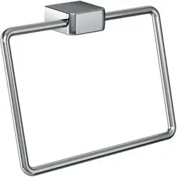 Emco Trend Handtuchring 025500100 - Chrom, starr - Handtuchhalter in elegantem Chrom-Design, ideal für modernes Badezimmer und bietet platzsparende Handtuchaufbewahrung.