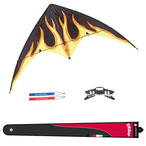 Invento-HQ Lenkdrachen Bebop Fire R2F (145 x 69 cm) von HQ