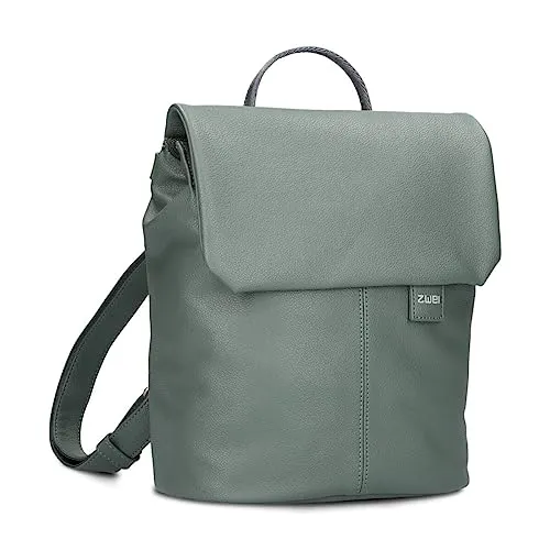 Damen City-Rucksack Mademoiselle.M MR8 - Stilvoll und praktisch - Eleganter Tagesrucksack aus weichem Kunstleder mit wasserabweisendem Material, gepolstertem Trennfach für Tablets und komfortabler Rückenpolsterung für höchsten Tragekomfort.