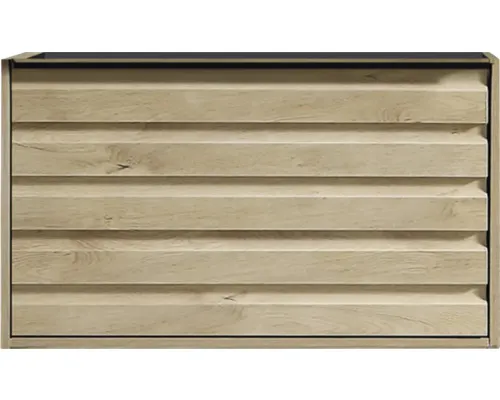 Differnz Waschtischunterschrank Elin BxHxT 60 x 35,5 x 45,8 cm Frontfarbe eiche holzdekor 36.012.31
