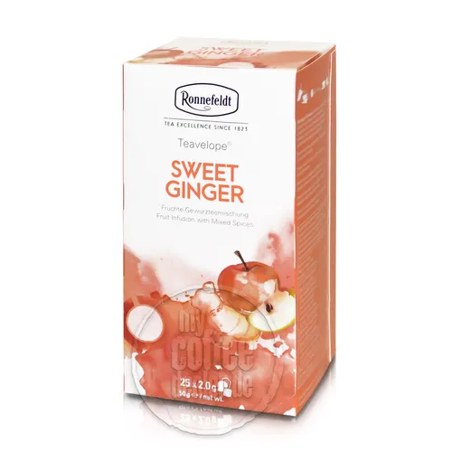 Ronnefeldt Teavelope Sweet Ginger 25 Beutel