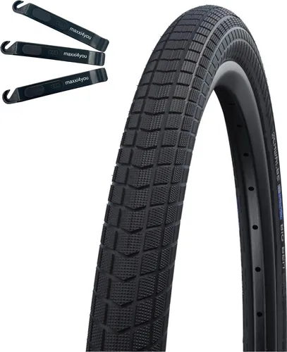 Schwalbe Big Ben Fahrradreifen K-Guard TwinSkin SBC Schwarz 50-584 (27.5 x 2.00