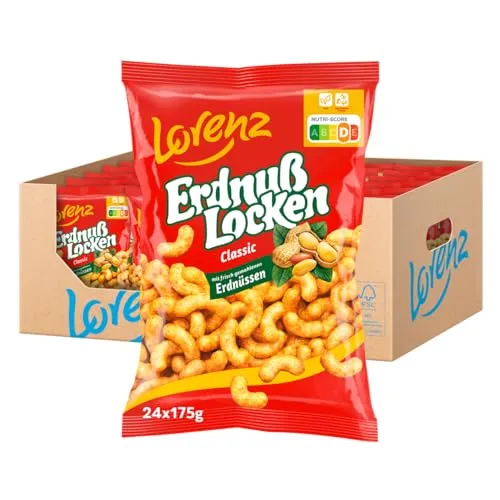 Lorenz ErdnußLocken Classic 24 x 175g von Lorenz Snack World
