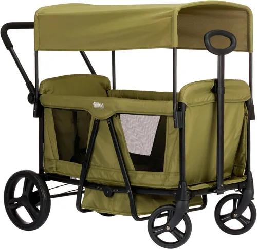 Fillikid Bollerwagen Oskar, faltbar, für zwei Kinder