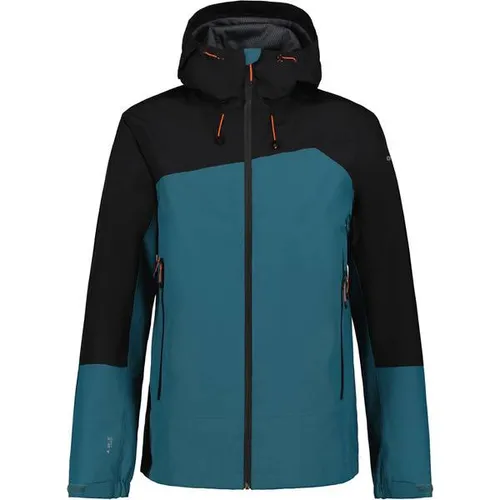 ICEPEAK Herren Jacke BANGS - Funktionsjacke für aktive Outdoor-Aktivitäten, wasserdicht mit 10.000 mm Wassersäule und atmungsaktiv, ideal für jedes Wetter dank verschweißter Nähte und PFC-freier Imprägnierung.