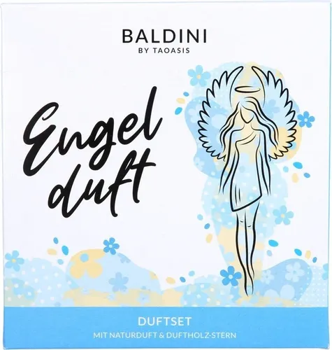 BALDINI Engelduft Duftset 10 ml Öl & Holzstern 1 P von Taoasis - Natur Duft Manufaktur