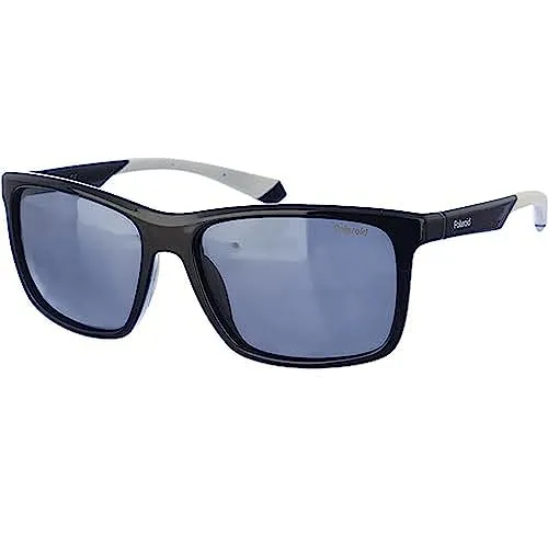 Polaroid Unisex PLD 7043/s Sonnenbrille, 08A/M9 Schwarz Grau, L - Sportbrillen, stilvolle und schützende Sonnenbrille mit polarisierten Gläsern für optimale Sicht bei Aktivitäten im Freien.