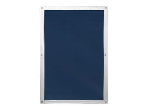 LICHTBLICK Dachfenster Sonnenschutz Haftfix, ohne Bohren, Verdunkelung (Blau, 59x91,5 cm für M06/306)