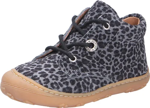 RICOSTA Mädchen Stiefel DOTS - Bequeme Schnürstiefel aus Leder - Stiefel für Mädchen, aus hochwertigem Leder mit mittlerer Weite und losem Einlegesohle für optimalen Komfort. Ideal für erste Schritte und aktive Kinder.