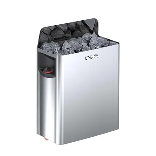 HARVIA Saunaofen The Wall SW60 - 6.0kW ohne Steine - Saunaofen für individuelle Wellness, inkl. Steuerung, kompakte Abmessungen und ideal für platzsparende Saunabauten.