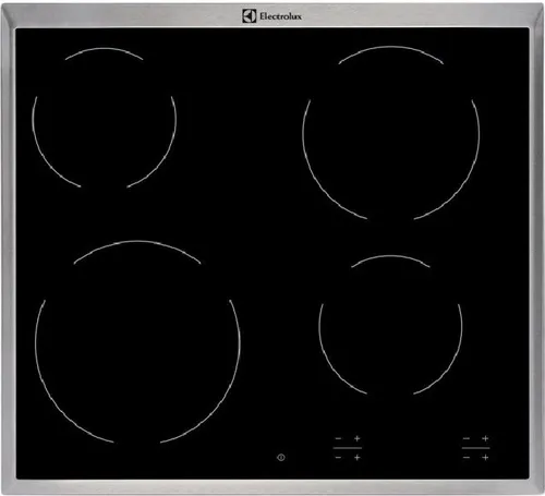 Electrolux KT6400X Elektro-Kochfeld mit Glaskeramik