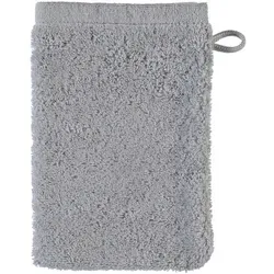 CaWö Waschlappen Lifestyle 16 x 22 cm Baumwolle Grau Platin