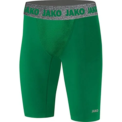 JAKO Herren Short Tights Compression 2.0, Sportgrün, S