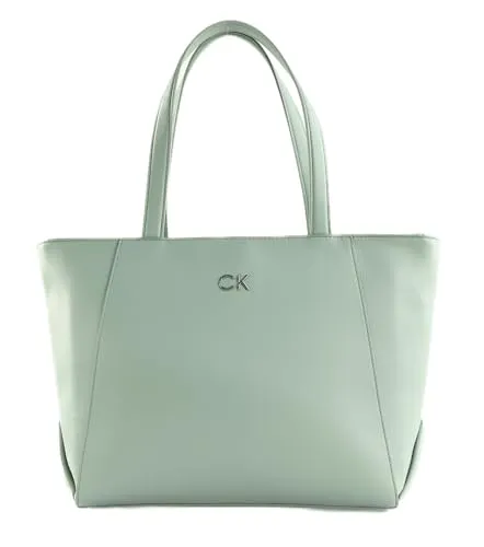 Calvin Klein Damen CK Daily Shopper MEDIUM Pebble K60K611766 - Damen-Shopper in Grau (Pigeon), stilvoll und praktisch für den Alltag, aus hochwertigem Material für Langlebigkeit.