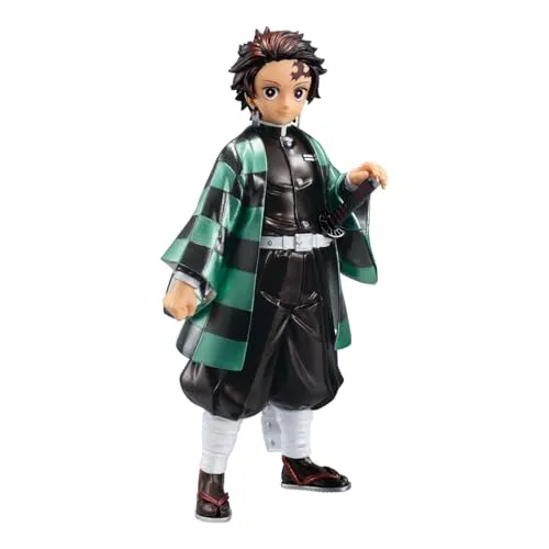 Banpresto Tanjiro Kamado Sammelfigur - Demon Slayer Grandista Special Color 24 cm - Actionfigur aus PVC, handgefertigt und ideal für Anime-Fans. Lieferung in umweltfreundlicher Verpackung mit Basisständer, lizenziertes Banpresto-Produkt.