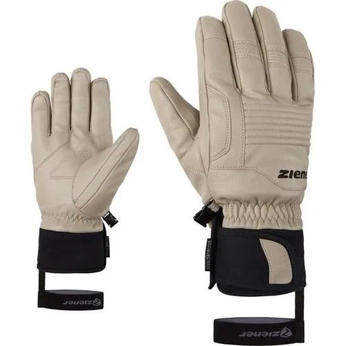 Ziener Skihandschuhe GULMEN-Z AS® PR in beige von ZIENER