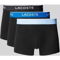 Lacoste Herren Retropants 3er-Pack L - Bequeme Stretch-Baumwolljersey Unterteile mit elegantem Schnitt und kontrastierendem Logo-Bund für optimalen Tragekomfort.