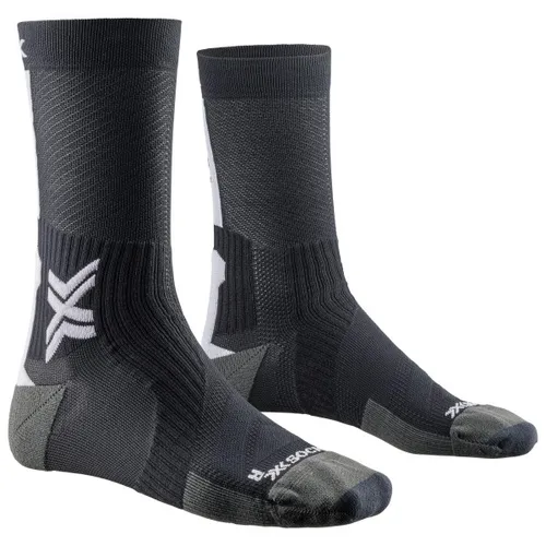 X-Socks - Bike Perform Crew - Radsocken 35-38 | EU 35-38 grau/schwarz