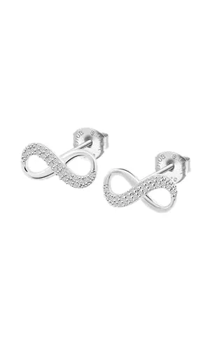 LOTUS SILVER Ohrringe LP3614-4/1 Fantasy Silber Unendlichkeit Zirkonia Damen Silber Zirkonia