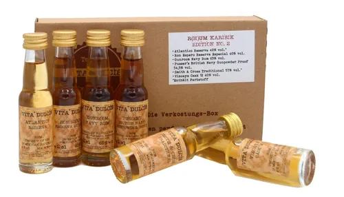 Vita Dulcis Tasting Box R(h)um Nr. 6: Karibik Edition No.2 - 6x0,02l