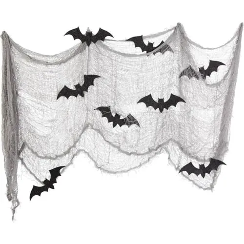 KIT GAUZE GLTER BAT HALLOWEEN