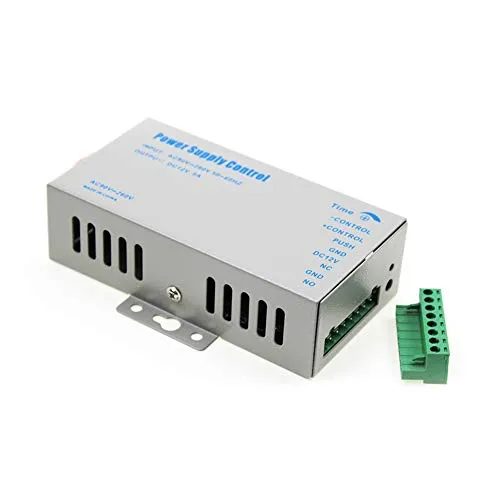 YAVIS Netzteil Tür Zugangskontrolle System Netzschalter 3A 90-260 V AC auf DC 12V für Alle Arten Access Control System Türschloss mit Zeitverzögerung k80