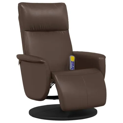 vidaXL Massagesessel mit Fußteil