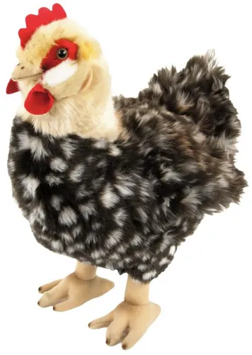Teddys Rothenburg Kuscheltier Henne mit Ei 37 cm - Kuscheltiere, ab Geburt geeignet, maschinenwaschbar bis 30 Grad Celsius für einfache Pflege und Hygiene.