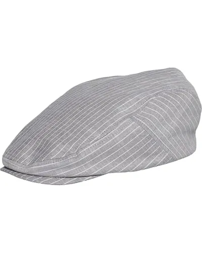 bugatti Flat Cap mit Nadelstreifen-Design - Die bugatti Flat Cap für Herren besticht durch ein modernes Nadelstreifen-Design und eine klassische Form. Leicht und atmungsaktiv, ideal für den Sommer – der perfekte Begleiter für stilvolle Auftritte.