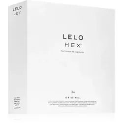 Lelo Hex Original Kondome 36 St. - Kondome Unisex, ultradünn für maximales Empfinden, bieten Sicherheit und Komfort für ein intensives Erlebnis beim Geschlechtsverkehr.