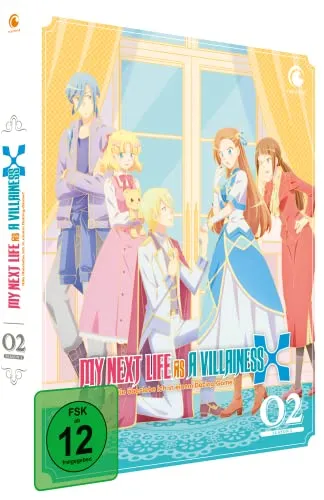 My Next Life as a Villainess - Staffel 2 - Vol.2 - [DVD] - Anime-Film, unterhaltsame Fortsetzung mit spannenden Abenteuern der beliebten Protagonistin, freigegeben ab 12 Jahren.
