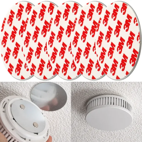 Rauchmelder Halterung 7 Pack Magnethalter Rauchwarnmelder Decke Klebepad Wand