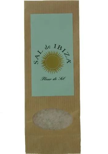 Sal de Ibiza Fleur de Sel im Steintopf, handgeerntet