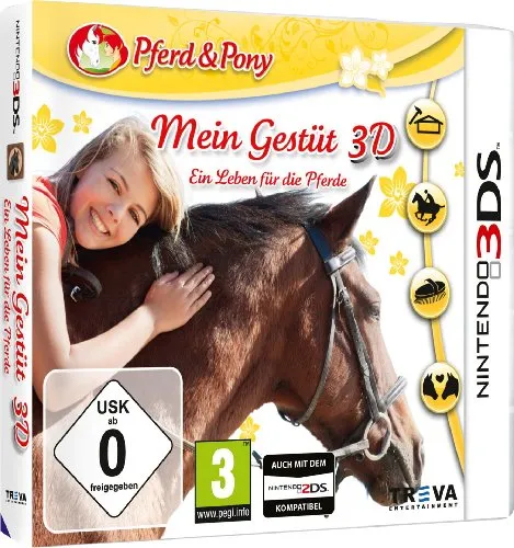 Mein Gestüt 3D - Ein Leben für die Pferde - [Nintendo 3DS]