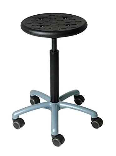 Küpper Dreh-Hocker Modell 70003, Sitzhöhe 54-79 cm, höhenverstellbar, schwarz