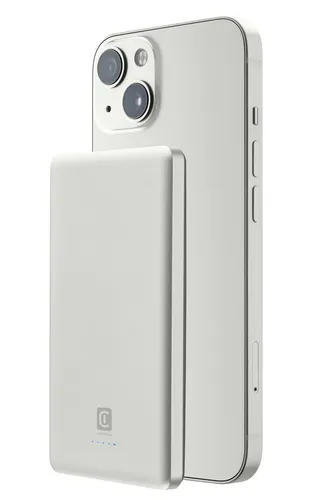 CellularLine MAG LITE 5000 Wireless Power Bank 5000mAh Weiß MagSafe