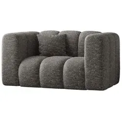 Kaiser Möbel Sessel, Dunkelgrau, Holz, 137x70x89 cm, Wohnzimmer, Sessel, Polstersessel