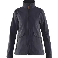 Fjällräven Travellers MT Jacket Women Dark Navy (S) - Funktionsjacke aus strapazierfähigem Material, wasserabweisend und ideal für Outdoor-Aktivitäten und Reisen.