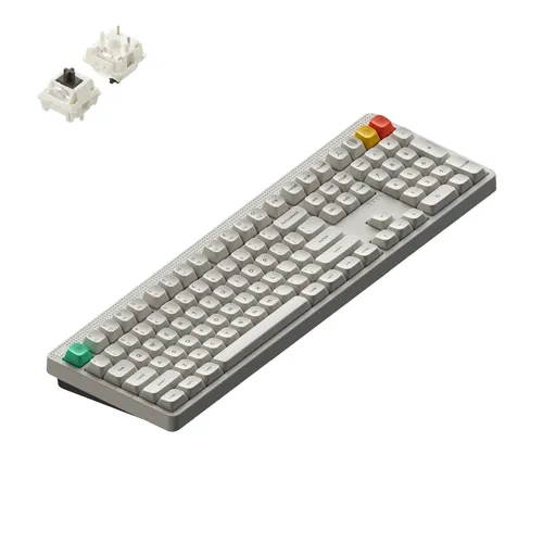 NuPhy Node 100 Wireless Mechanische Tastatur QWERTY High Lunar White