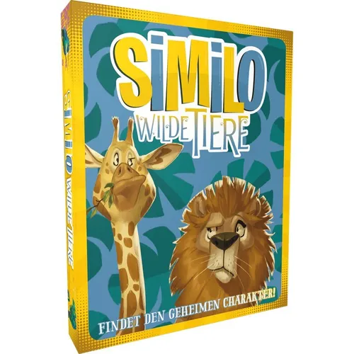 HR034 - Similo: Wilde Tiere - Kartenspiel, für 2+ Spieler, ab 7 Jahren (DE-Ausgabe)