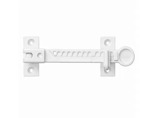 ABUS Fensterschloss Fensterfeststeller – weiß – Fenster- und Türfeststeller, mit Klebe- und Schraubmontage