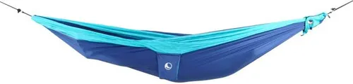 Ticket to the Moon Original Hängematte, royal blau/türkis - Hängematten & Hängestühle aus strapazierfähigem Fallschirmnylon, ideal für Reisen und Abenteuer, leicht und platzsparend.