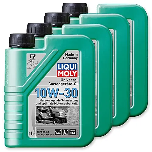 Liqui Moly 4X 1273 Universal Gartengeräte-Öl 10W-30 4-Takt 1L