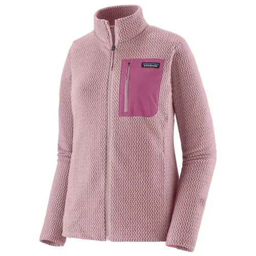 Patagonia Women's R1 Air Jacket - Fleecejacke XL rosa - Leichte Fleecejacke in Rosa, Größe XL, ideal für den täglichen Gebrauch. Mit durchgehendem Reißverschluss und Stretchmaterial für hohen Tragekomfort. Entdecken Sie weitere Patagonia Produkte bei Bergfreunde.de!