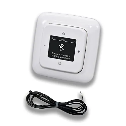 Busch Jäger DAB+ Unterputz Bluetooth Radio Set 8217U-101