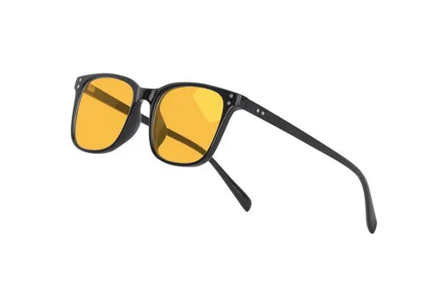 LuxusKollektion Brille Brillenfassungen Computerbrille Gaming Damen PC Schwarz Hell Orange89%