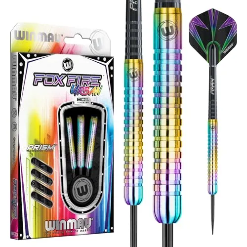 WINMAU Foxfire Urban 80% - Steeldarts 22 Gramm von Winmau