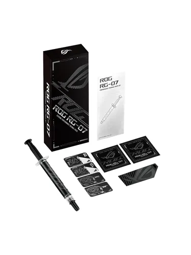 ASUS ROG RG-07 KIT - Wärmeleitpaste für optimale Kühlung - CPU-Kühlung mit hoher Leistung und erstklassiger Wärmeleitfähigkeit, einfach aufzutragen für maximale Effizienz und verbesserte Temperaturkontrolle.